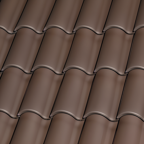 MIXED BROWN ROOF TILE